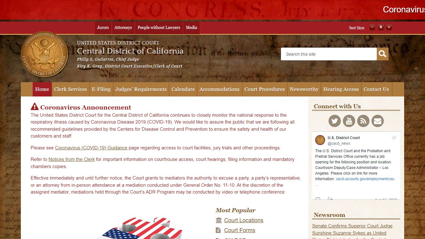 Central District of California | United States District Court