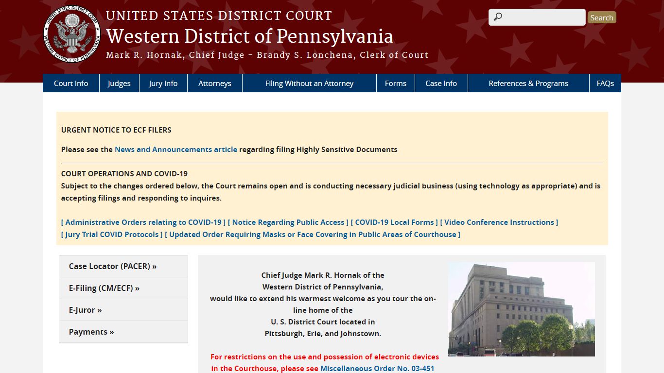 Western District of Pennsylvania | United States District Court